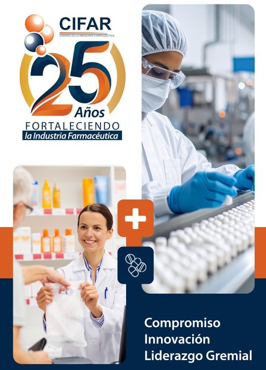 Conmemoración del 25.º Aniversario de la Cámara de la Industria Farmacéutica (CIFAR) en Venezuela.